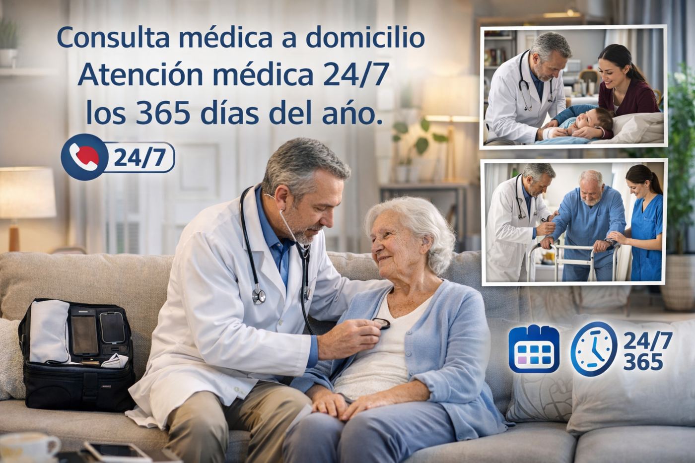 Consulta médica a domicilio