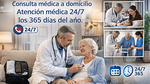 Consulta médica a domicilio